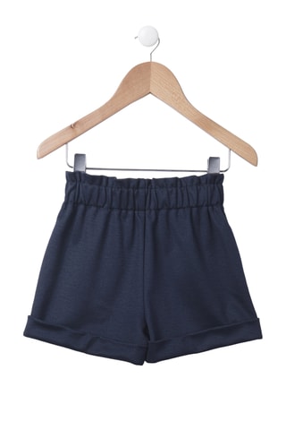 Short - Blanc et bleu