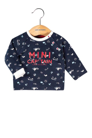 Pull Zidine - Blanc, rouge et bleu