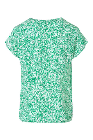 Blouse Osblo - Blanc et vert