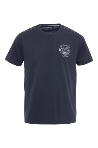 T-shirt Altido - Terre de Marins - Blanc, bleu et rouge