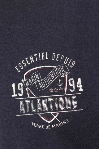 T-shirt Altido - Terre de Marins - Blanc, bleu et rouge