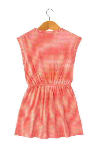 Robe de plage - Corail