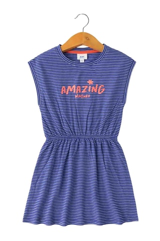 Robe courte - Bleu