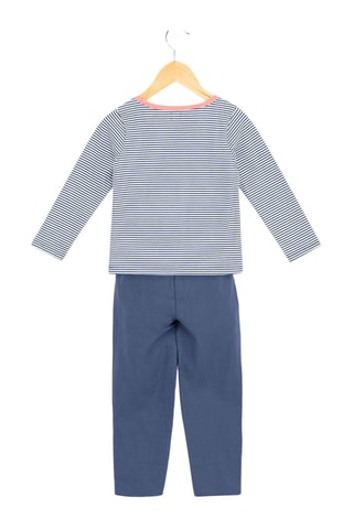 Pyjama - Blanc et bleu