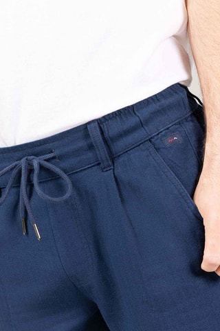 Pantalon - Blanc et bleu