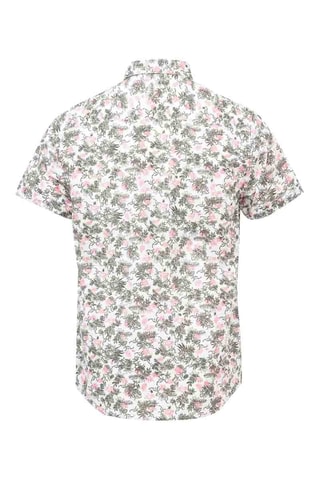 Chemise regular Quauet - Blanc et vert