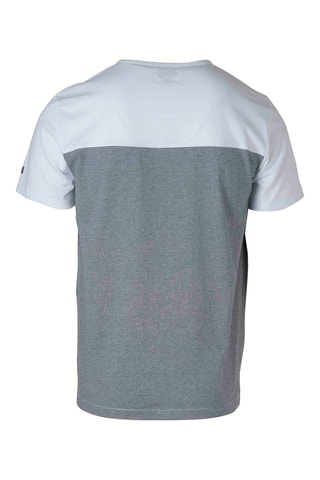 T-shirt Egaspar - Blanc, bleu et jaune