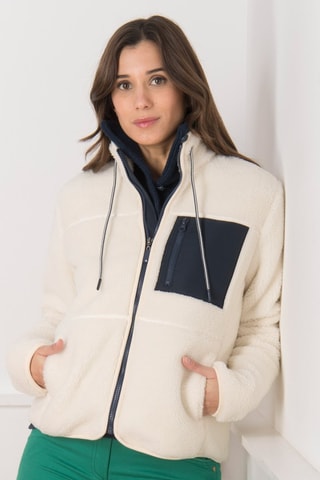 Veste - Rouge, jaune et blanc