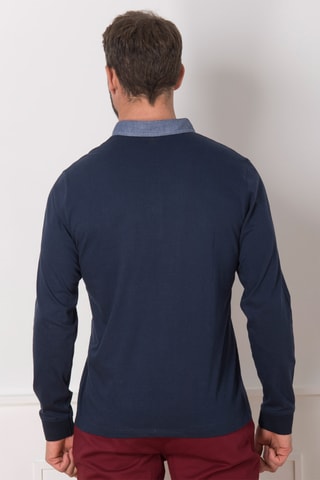 Polo - Blanc et bleu