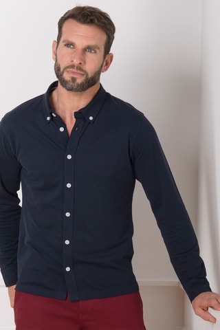 Chemise - Blanc et bleu