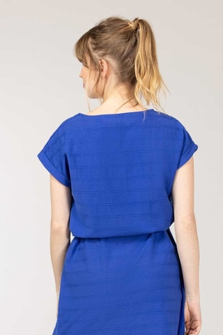 Robe dte - Bleu et jaune