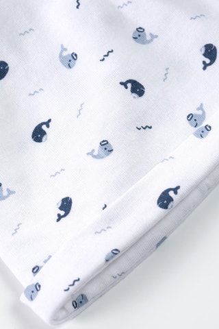 Ensemble 3 pièces - Blanc et bleu