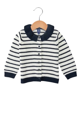Gilet - Blanc et bleu
