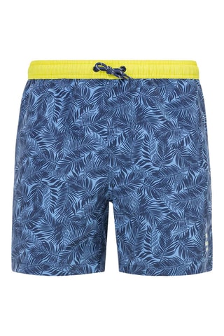 Short de bain Yalto - Bleu et jaune