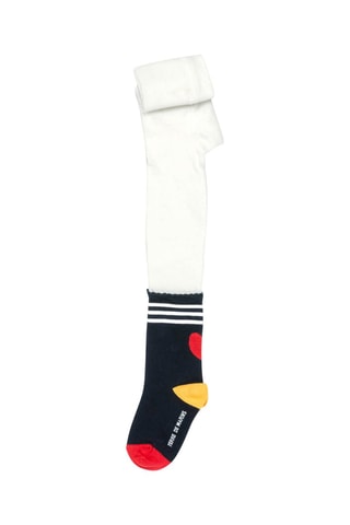 Collant Iza - Rouge, jaune et blanc