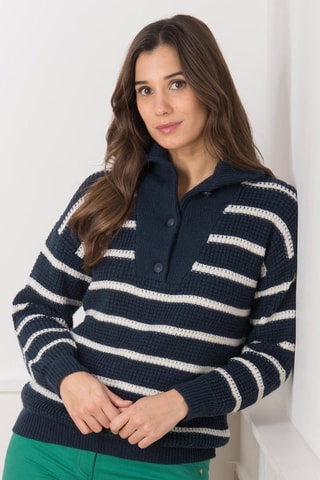 Pull - Blanc et bleu