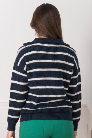 Pull - Blanc et bleu