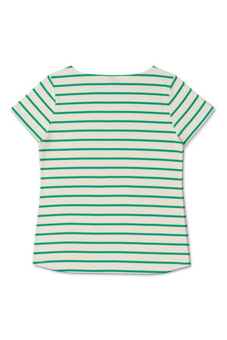 T-shirt Seily - Blanc et vert