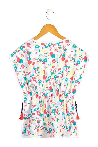 Robe Laplage - Blanc, rouge et bleu
