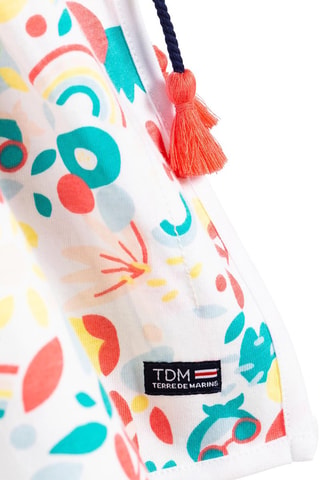 Robe Laplage - Blanc, rouge et bleu
