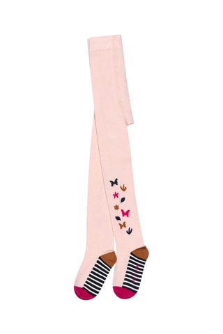 Collant Banoa - Noir, rouge et rose