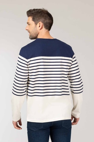 T-shirt - Azul - Branco e azul