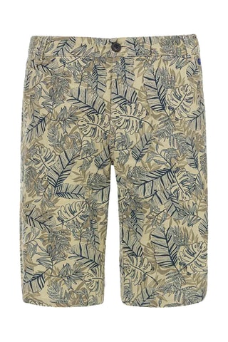 Bermuda en lin Lucolo - Beige