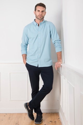 Camisa - Azul-claro - Azul