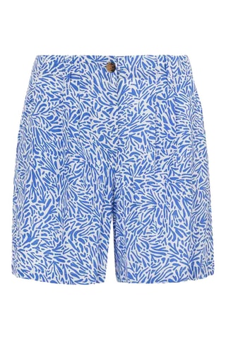 Bermuda Voisie - Blanc et bleu
