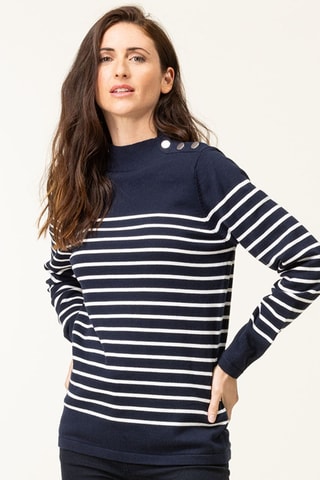 Pull - Blanc et bleu