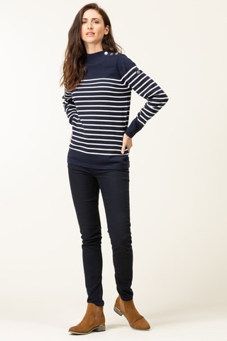 Pull - Blanc et bleu