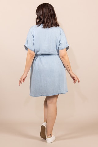 Robe dte en jean - Bleu