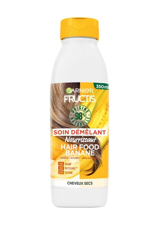 Trattamento districante capelli vegan Hair Food - Banana - Capelli secchi - 350 ml