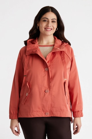 Veste à capuche - Orange