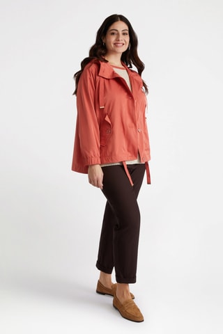Veste à capuche - Orange