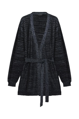 Gilet pailleté - Bleu