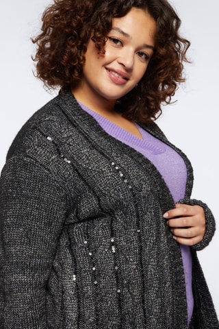 Gilet long - Noir