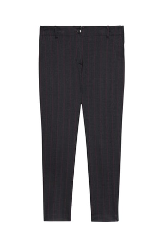 Pantalon droit - Noir - Gris