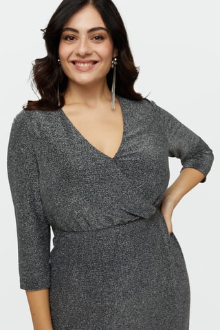 Robe longue - Gris