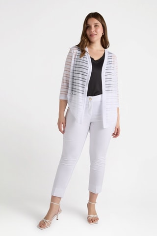 Pantalon droit - Blanc