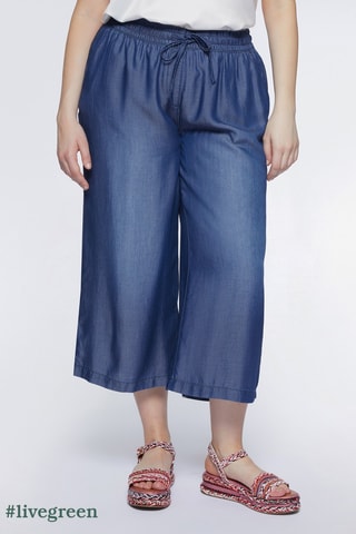 Pantalon 7/8 - Bleu