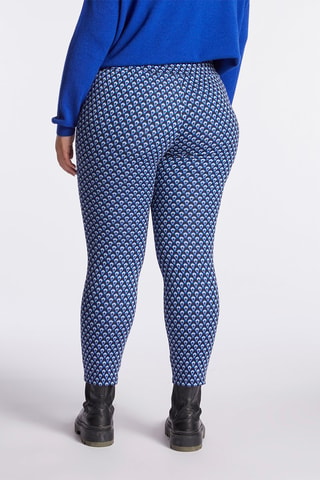 Legging taille haute - Bleu