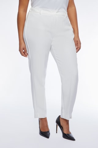 Pantalon droit - Blanc