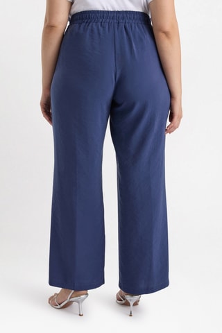 Pantalon droit - Bleu