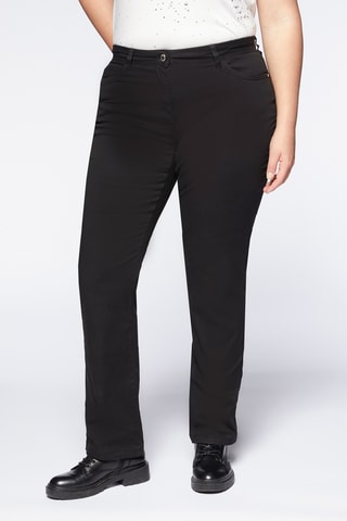 Pantalon regular - Noir