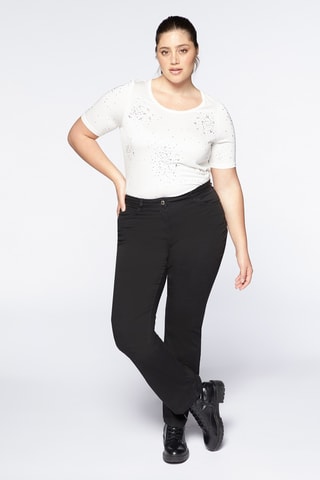 Pantalon regular - Noir