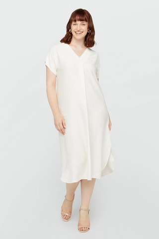 Robe droite - Blanc