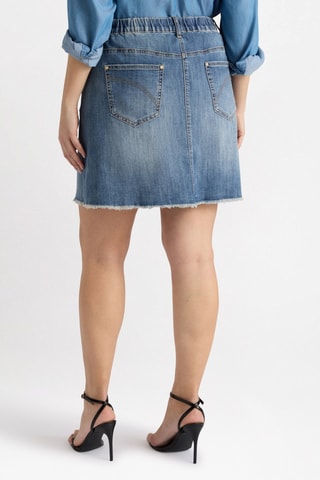Minijupe en jean - Bleu