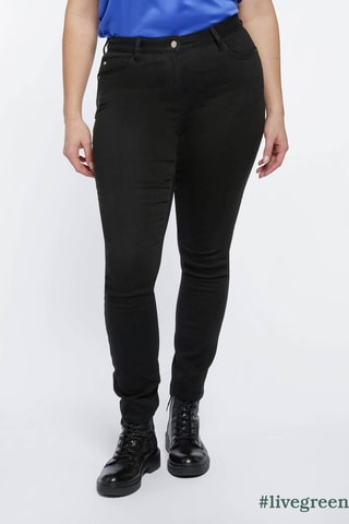 Jean skinny push-up - Noir