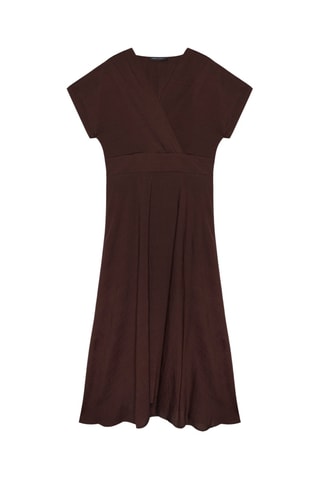 Robe midi - Beige
